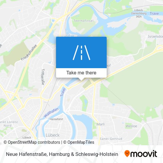 Neue Hafenstraße map