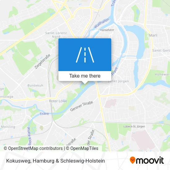 Карта Kokusweg