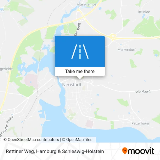 Карта Rettiner Weg