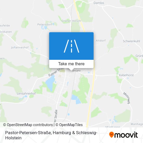 Pastor-Petersen-Straße map