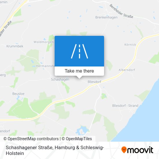 Schashagener Straße map