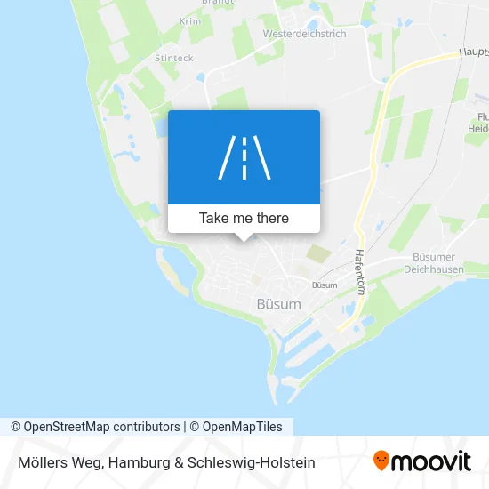 Карта Möllers Weg