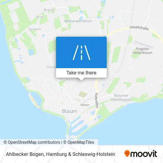 Карта Ahlbecker Bogen