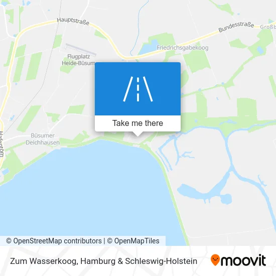 Карта Zum Wasserkoog