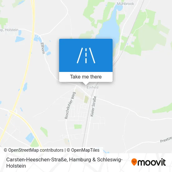 Карта Carsten-Heeschen-Straße