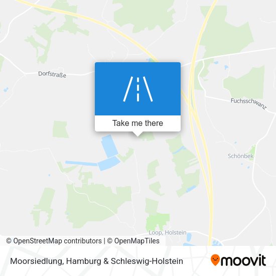 Moorsiedlung map