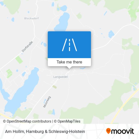 Am Hollm map