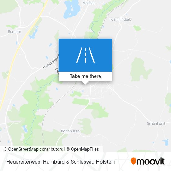 Hegereiterweg map