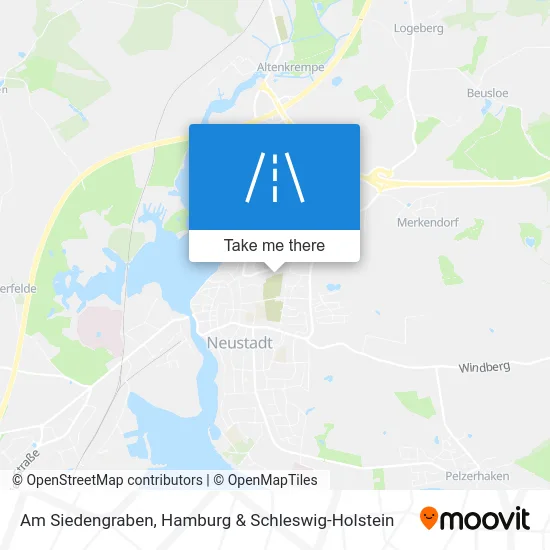 Карта Am Siedengraben