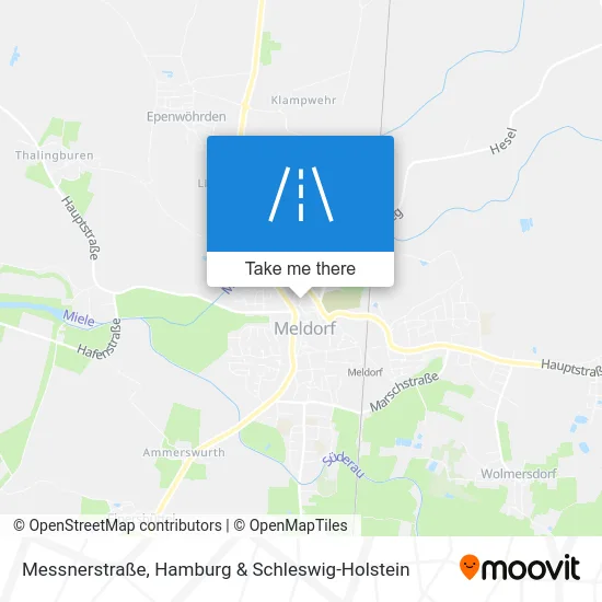Карта Messnerstraße