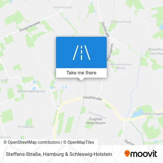 Карта Steffens-Straße