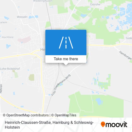 Heinrich-Claussen-Straße map