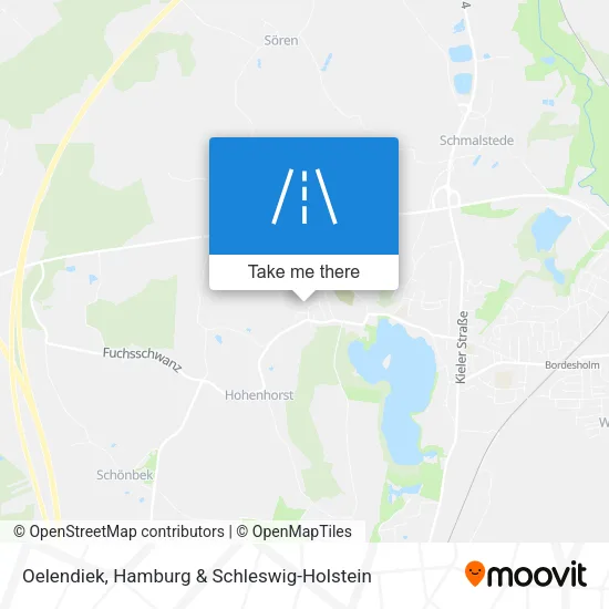 Oelendiek map