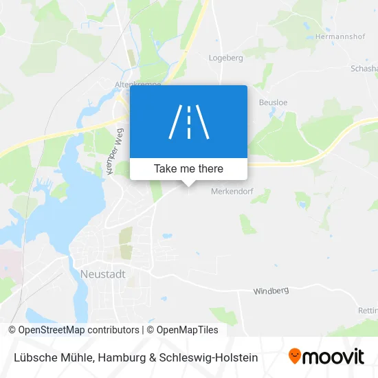 Карта Lübsche Mühle