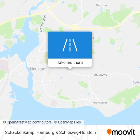 Карта Schackenkamp