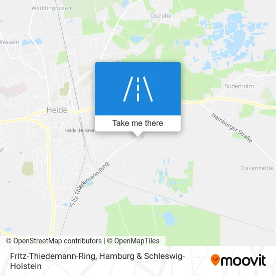 Карта Fritz-Thiedemann-Ring