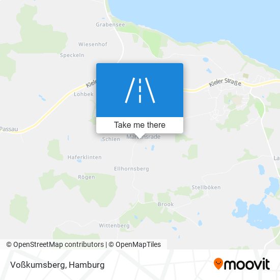 Voßkumsberg map