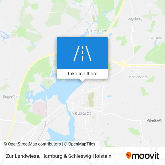 Карта Zur Landwiese