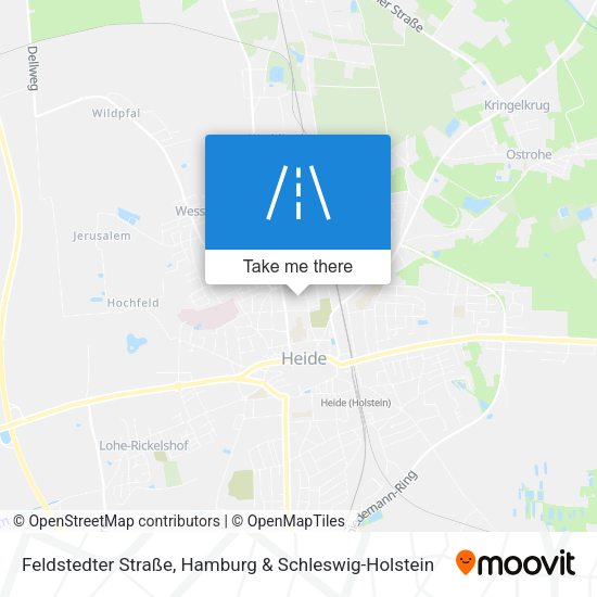 Feldstedter Straße map
