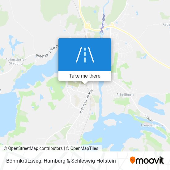 Böhmkrützweg map