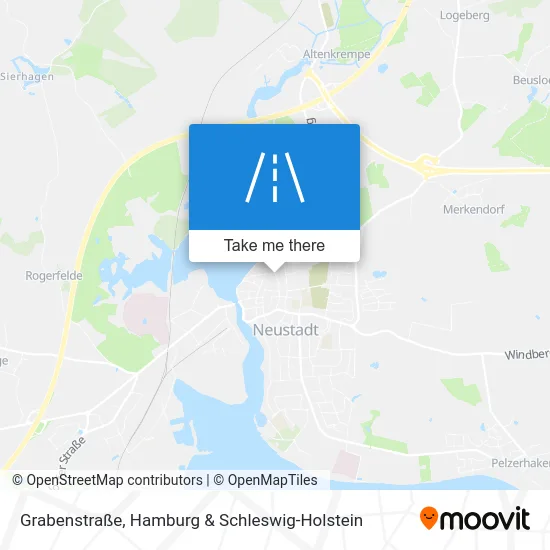 Карта Grabenstraße