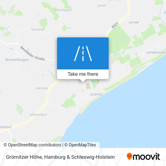 Grömitzer Höhe map