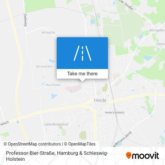 Professor-Bier-Straße map