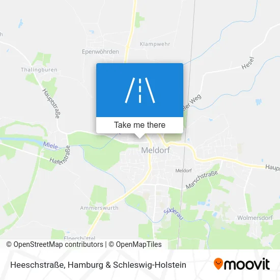 Карта Heeschstraße