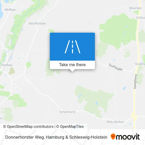 Карта Donnerhorster Weg