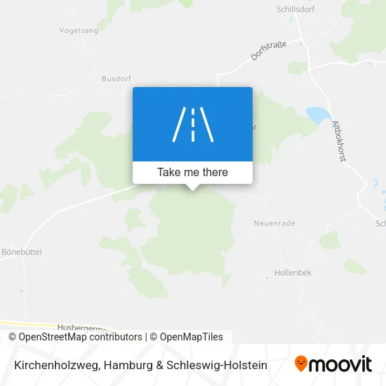 Карта Kirchenholzweg