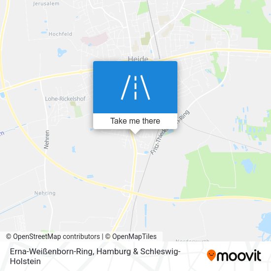 Erna-Weißenborn-Ring map