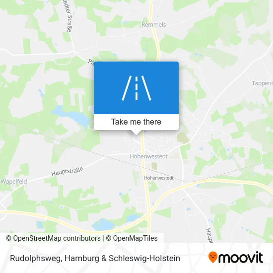 Rudolphsweg map