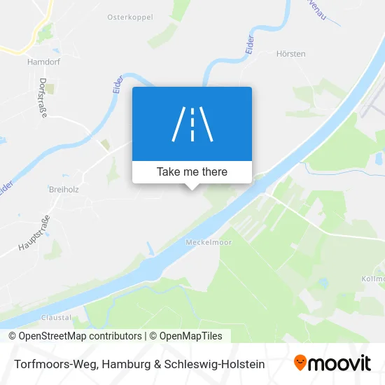 Карта Torfmoors-Weg