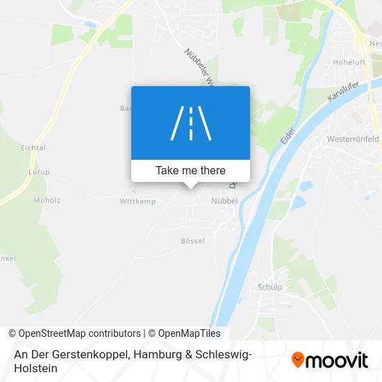 Карта An Der Gerstenkoppel