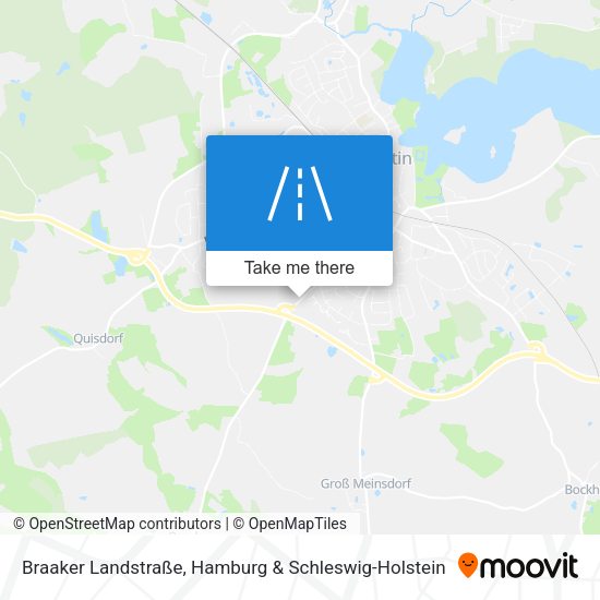 Braaker Landstraße map
