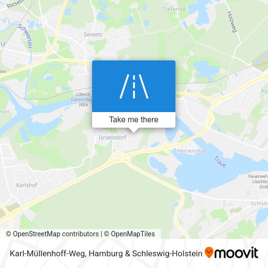 Karl-Müllenhoff-Weg map