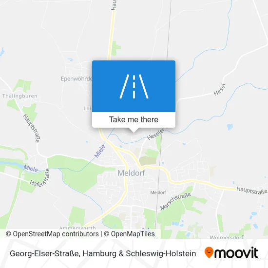 Карта Georg-Elser-Straße