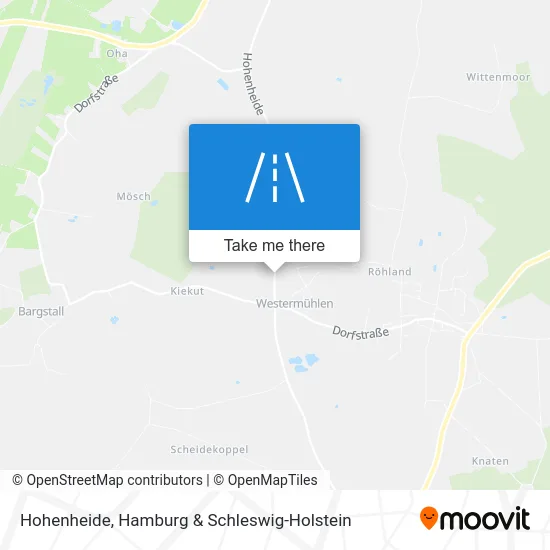 Карта Hohenheide