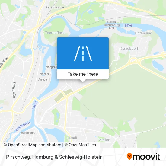 Карта Pirschweg