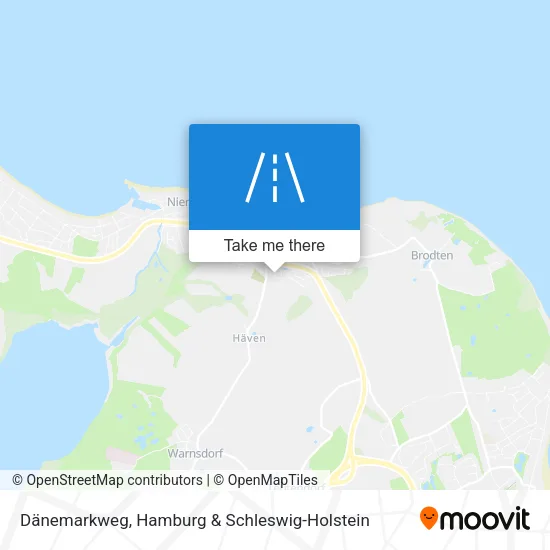 Карта Dänemarkweg