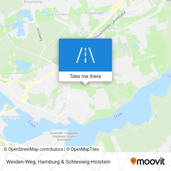 Карта Weiden-Weg