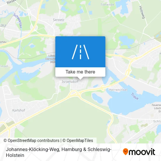 Johannes-Klöcking-Weg map