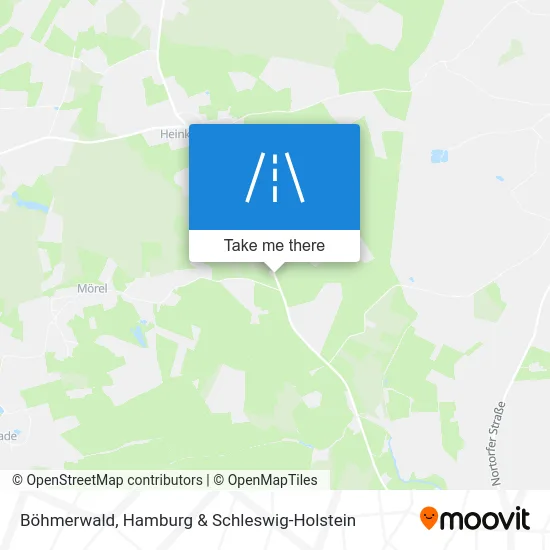 Карта Böhmerwald