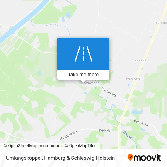 Карта Umlangskoppel