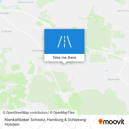 Карта Nienkattbeker Schweiz