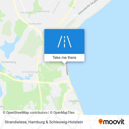 Карта Strandwiese