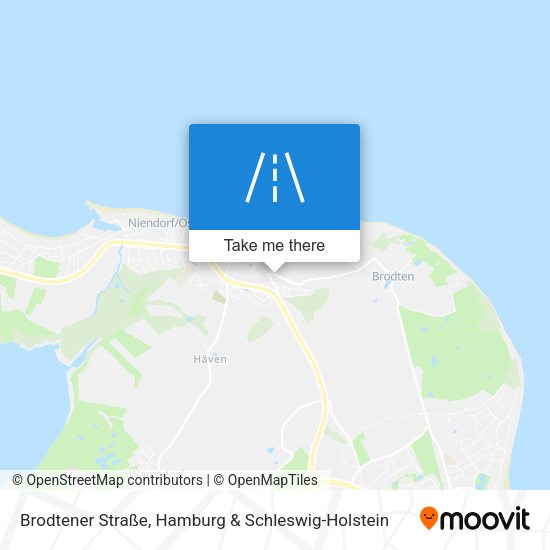 Brodtener Straße map