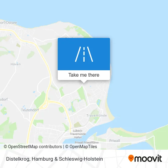 Карта Distelkrog