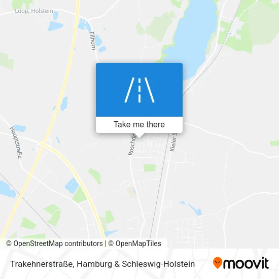 Карта Trakehnerstraße