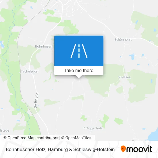 Карта Böhnhusener Holz